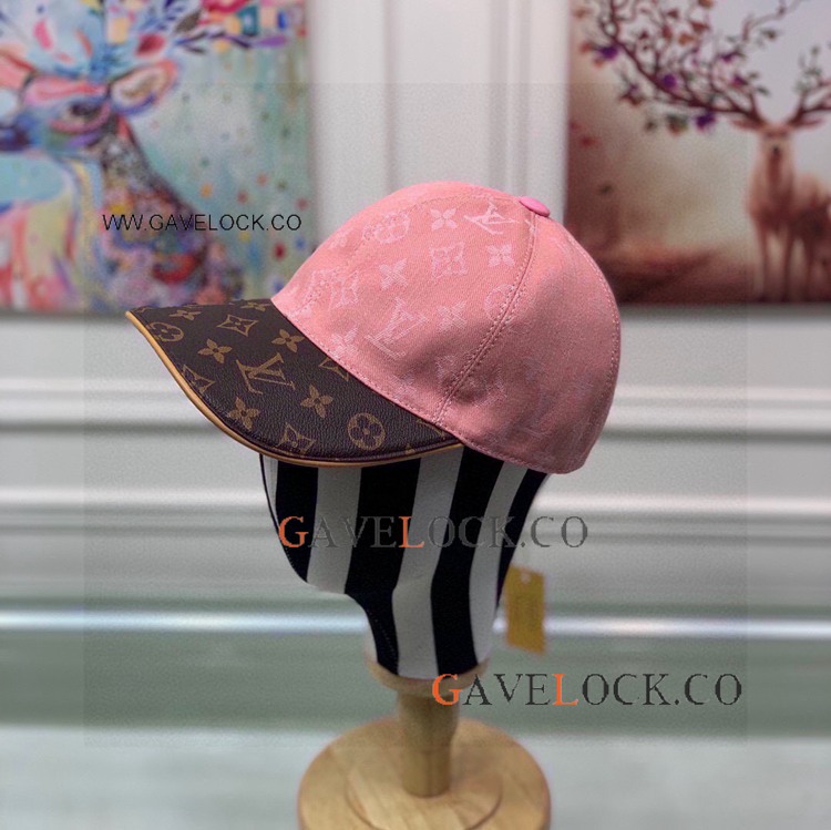 Wild at Heart Pink Monogram Cap Ou Pas Baseball Hat